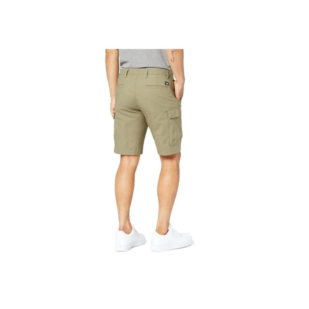 Dockers Men's Tech Cargo Straight Fit Shorts Sage Garden Size 40